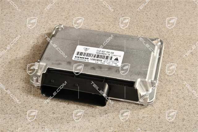 Control unit for drive longitudinal lock