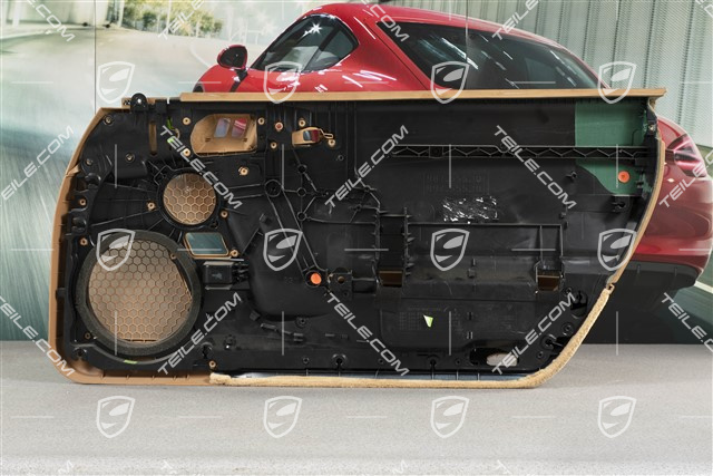Tapicerka drzwi, Coupé/Targa, Bose sound system, skóropodobna, pamięć foteli, Sand beige, L