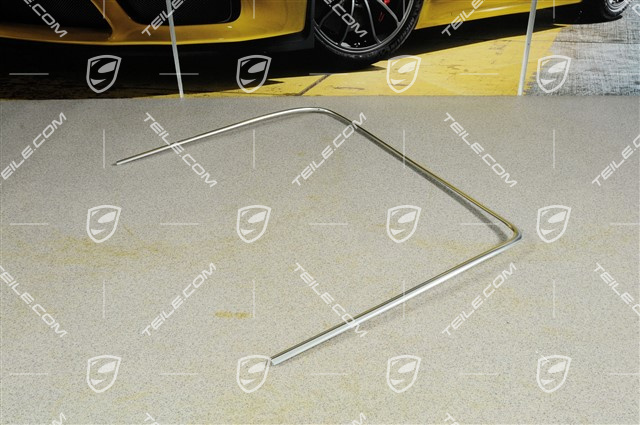 Trim frame-half, rear glas, R Trim frame-half, rear glas, R