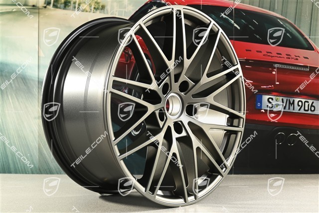 21" Felgensatz RS Spyder Design, 11J x 21 ET49 + 9,5J x 21 ET46, Turbonit