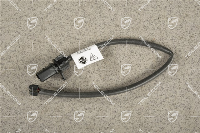 Czujnik zużycia klocków hamulcowych, przednia oś