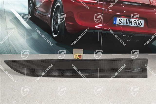 Front door cover / trim, Carbon, R