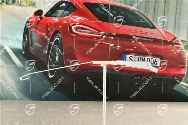 Wischerarm Beifahrerseite, Silber, R