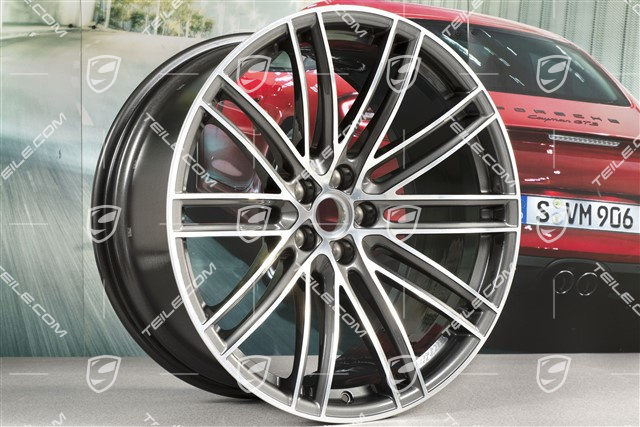 21" komplet felg Turbo IV, 9,5J x 21 ET27 + 10J x 21 ET19