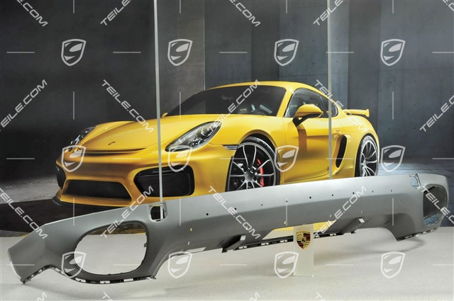 Spoiler, upper part, 3.0L 176KW / 3.6L 206KW / 4.8L 280KW, standard tailpipe