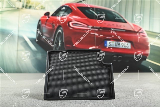 Insert rubber liner, Storage box with Multimedia interface