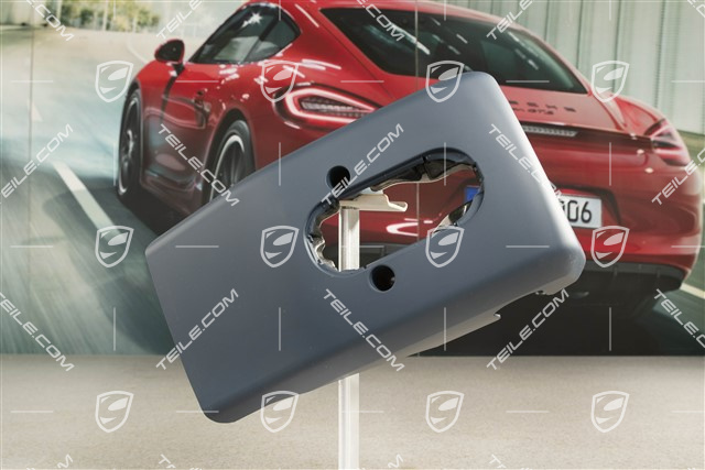 Steering column el. adjustable housing, Lower, yachting Blue