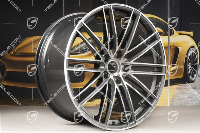 22-inch wheel rim set, Turbo IV, 10J x 22 ET48 + 11,5J x 22 ET61