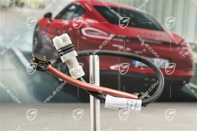 Brake pad wear sensor / warning contact, front axle, L