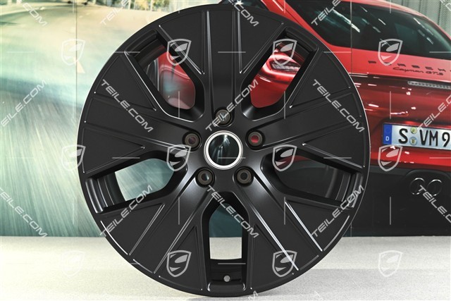 20" komplet felg Turbo Aero, 9J x 20 ET54 + 11J x 20 ET60, czarny satynowy półmat