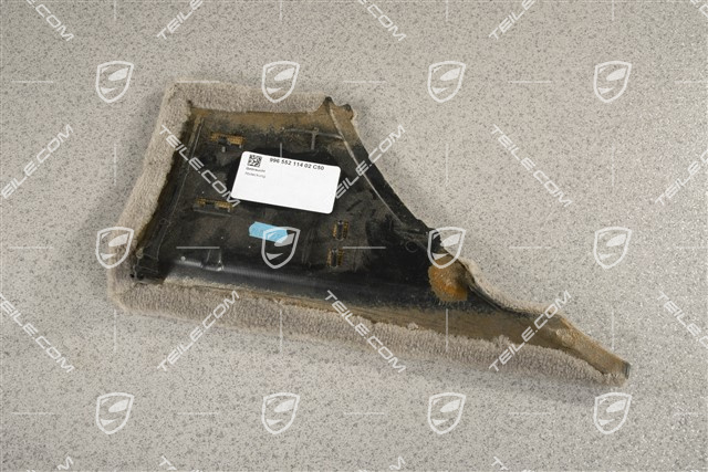 Centre console, Lateral cover, Graphite grey, R