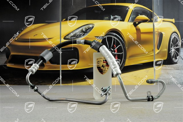 Pressure line, Steering box Pressure line, Steering box