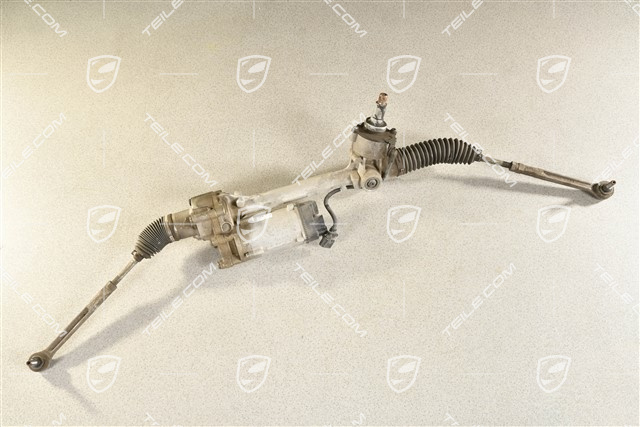 Przekładnia kierownicza, tylna oś skrętna