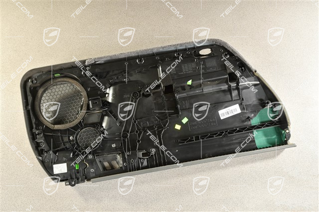 Tapicerka drzwi, Coupé / Targa, Bose, skóropodobna szara, RHD, R