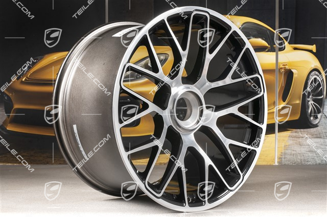 20" Turbo S felga, centralne mocowanie, 11,5J x 20 ET56, czarna