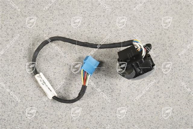 Przełącznik regulacji fotela, Galvano silver, L