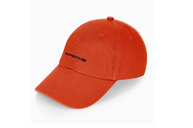 Czapka Retro – Społeczność fanów Porsche, pomarańczowa