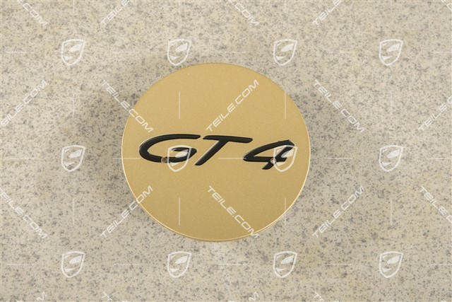 Radzierdeckel, GT4, Aurum Seidenmatt