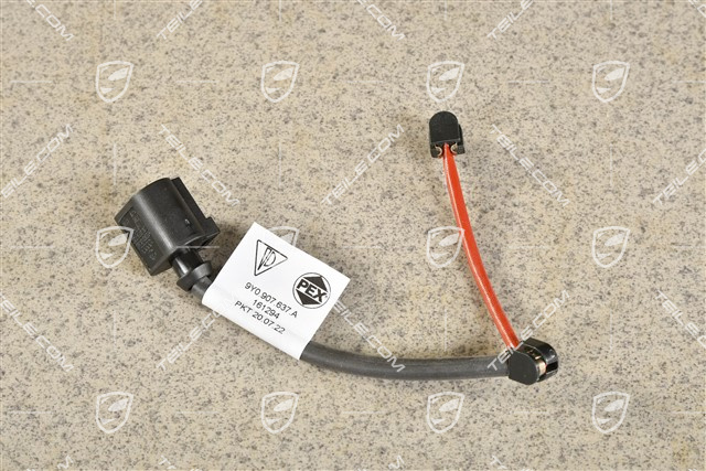 Czujnik zużycia klocków hamulcowych, tylna oś, Spyder