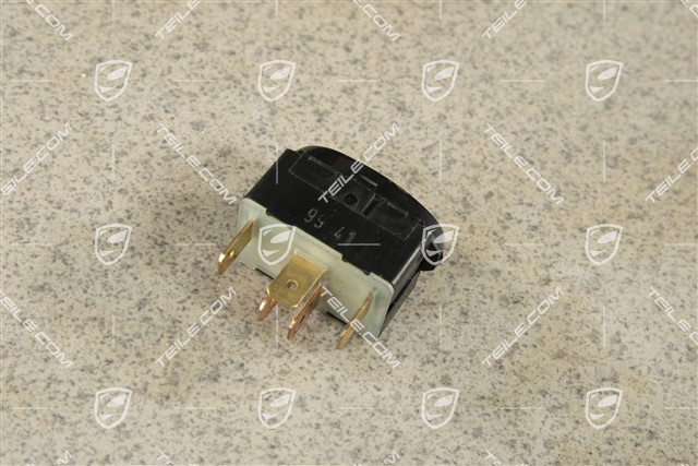 Przycisk podrzewanego fotela, czarny połysk, L