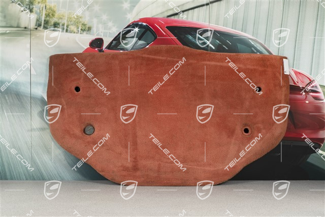 Verkleidung für Motorraumabdeckung, Boxsterrot