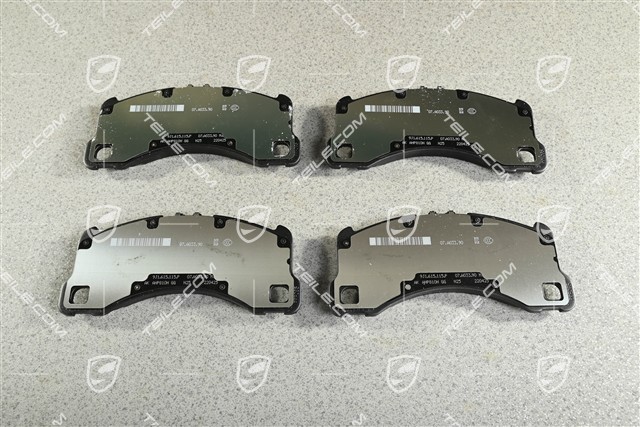 Brake pads, front axle for PSCB