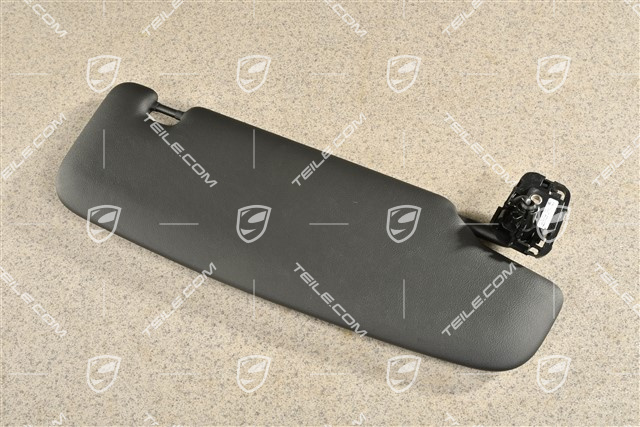 Coupe, Sonnenblende, mit Make-up Spiegel, Schwarz, L