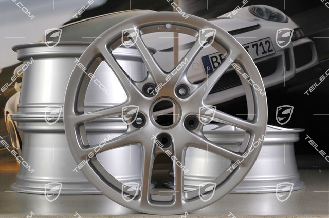 17" Komplet felg Cayman, przednie 6,5J x 17 ET55 + tylne 8J x 17 ET40