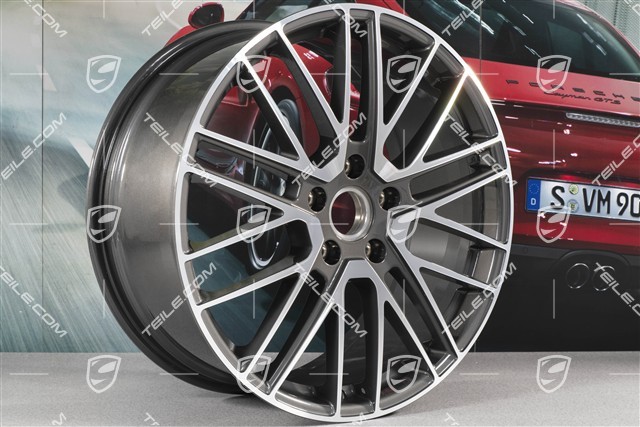 21" Felgensatz Turbo Design II / Turbo V, 9,5J x 21 ET71 + 11,5J x 21 ET69