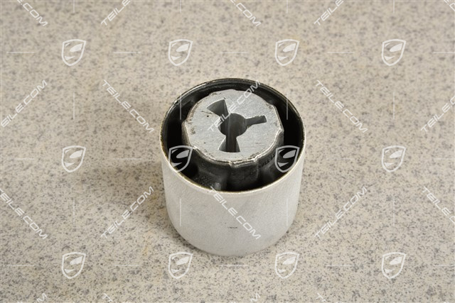 Rear axle / drive differential mounting, rear