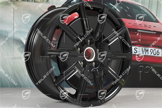 20" Felge Sport Aero, 9J x 20 ET54, schwarz hochglanz