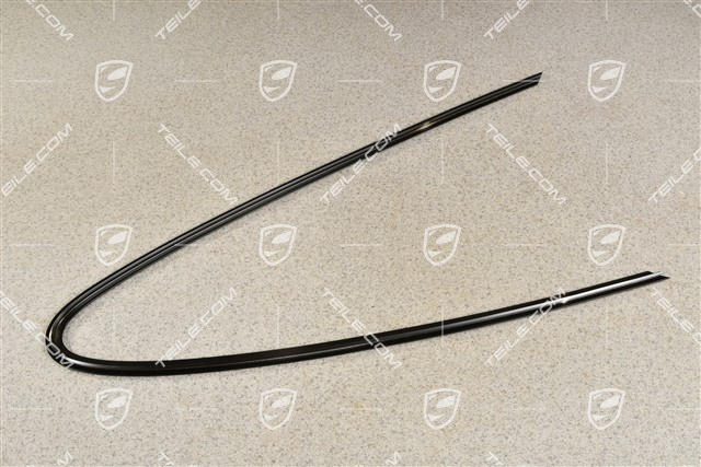 Keder für Scheibendichtung, Schwarz, R