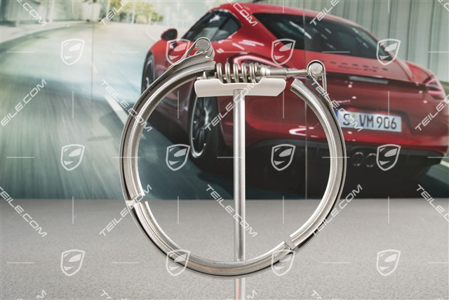 Obejma zaciskowa układu wydechowego