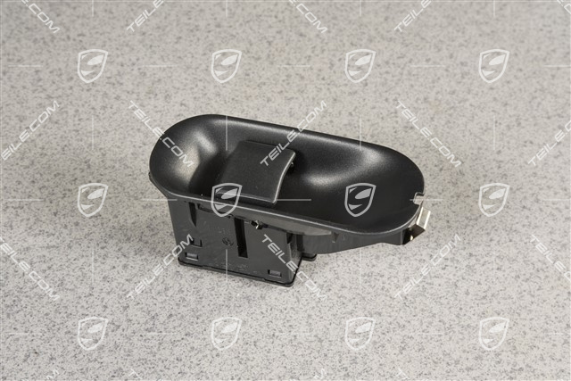 Przełącznik kolumny kierowniczej regulowanej osiowo i pionowo, czarny mat