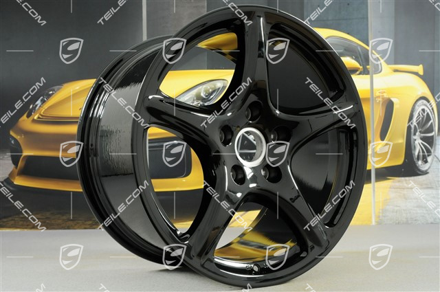 19" Felga "Carrera Classic", 11J x 19 ET67, czarny wysoki połysk