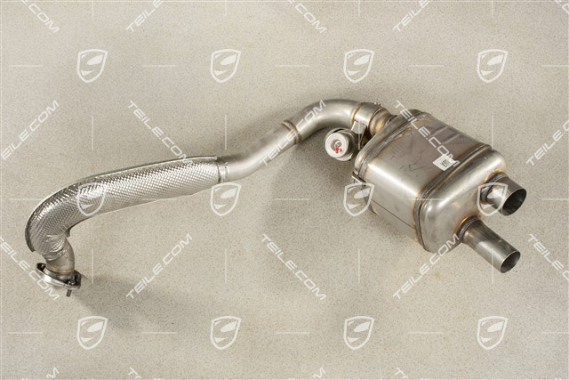 Sportowy tłumik główny, R