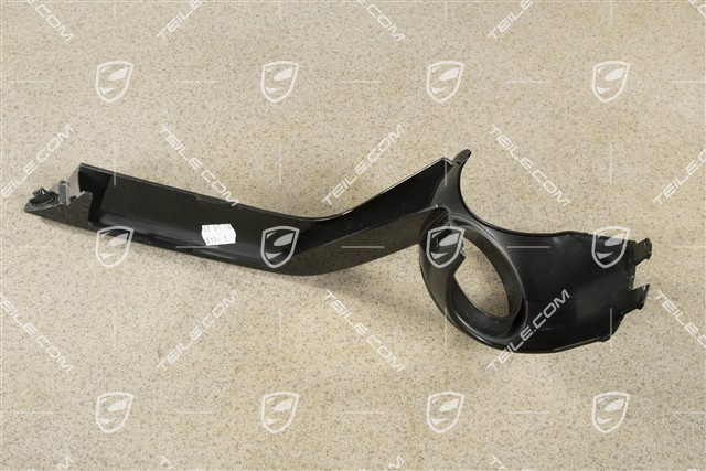 Lamelka / blenda kratki zderzaka, Czarna, ACC, Sport Design Package, R