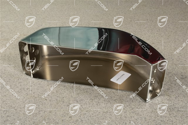 Chromowany kieł zderzaka tylnego, L=R