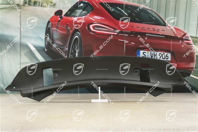 Abdeckung, Oben, Schwarz-matt