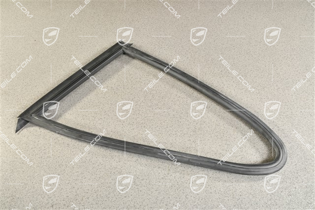 Sealing frame/ gasket for rear quarter glass, L