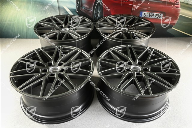 21" Felgensatz RS Spyder Design, 11J x 21 ET49 + 9,5J x 21 ET46, Turbonit