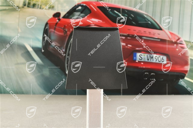 Coupe / Convertible, Cover trim for rear lid spoiler, bottom half, Turbo