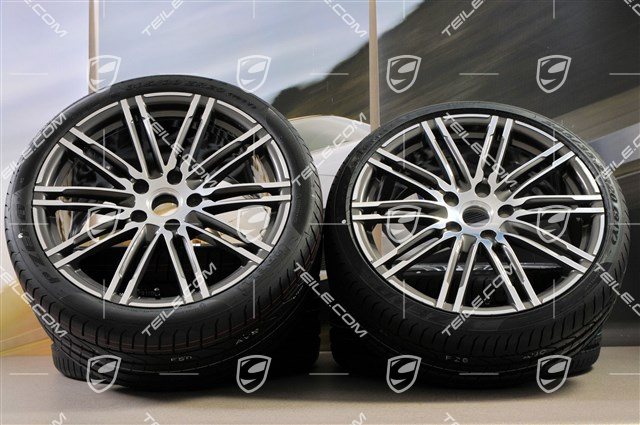 20" Sommerräder Satz 911 Turbo III, Felgen 8,5J x 20 ET51 + 11J x 20 ET52 + Sommerreifen 245/35 ZR20 + 305/30 ZR20