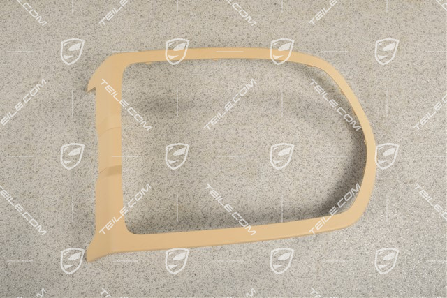 Ramka Osłona panelu sterowania, dach, beżowa