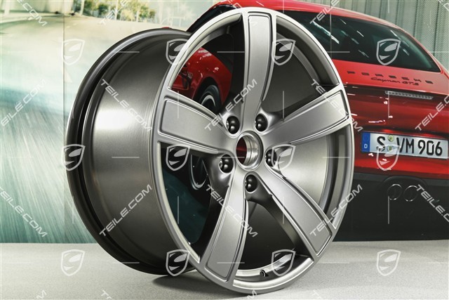 20" Felga Carrera Sport, 10,5J x 20 ET47, Platinum satynowy półmat
