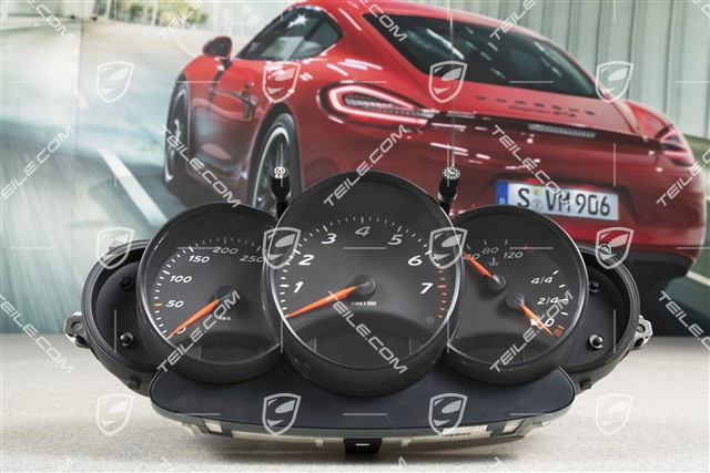Instrument cluster, 5th-speed manual transmission, standard package