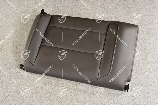 Convertible, Back seat backrest, leather, Agate grey, R