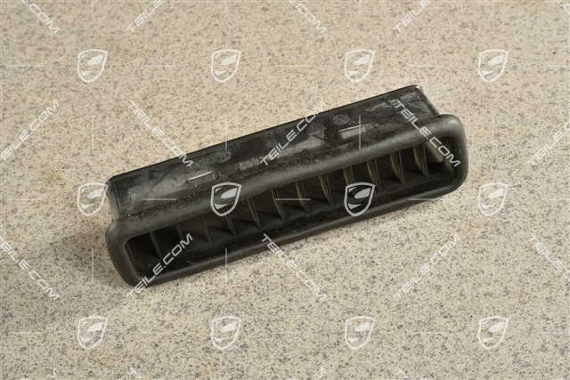 Lüftungsgitter / Blende, seitlich, Satinschwarz, R