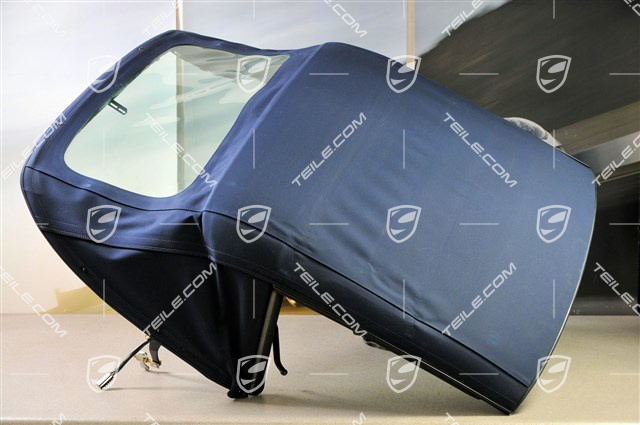 Dach Cabrio, kompletny, płótno granatowe Dach Cabrio, kompletny, płótno granatowe