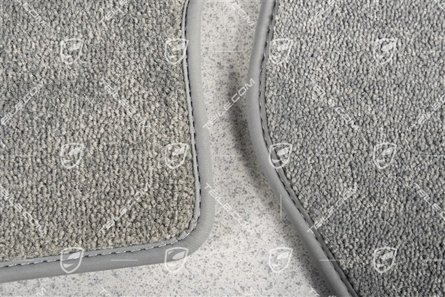 Dywaniki, komplet, Kamienno szare, wersja angielska (kierownica po prawej stronie), 4 części